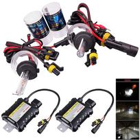1 rinkinys 55W ksenono HID komplektas Ksenono lemputė Lempa Skaitmeninis balastas Automobilio priekinis žibintas DC H7 4300K