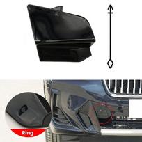 Automobilio priekinio buferio tempimo kablio dangtelis, dažytas 51115A477A0, skirtas BMW X3 X4 IX3 G01 G02 G08 -2024, priekabos dangtelis Bright Black