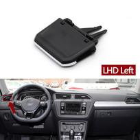 Automobilio priekinio skydelio oro kondicionieriaus AC ventiliacijos grotelių angos skirtukas spaustukas slankiklis VW Volkswagen Tiguan 2017 2018 LHD Left 1PC