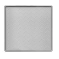 Air Conditioner Drain Pan Portable Air Conditioning Drainage Drip Tray Conditioner Drain storage Tray durable metal AC Drain Pan pilka spalva