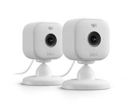 Amazon Blink Mini 2 vidaus/lauko išmanių saugumo kamerų komplektas, 2 vnt.