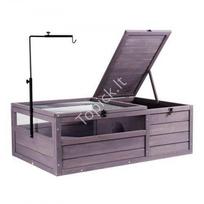Medinis roplių namelis/terariumas 965x610x330mm