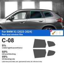 For BMW X1 U11  2024 Pre-Cut Easy tall Car Window Tint Film Kit Solar Tinted Film Privacy,Heat &UV Protection VLT 35 percent