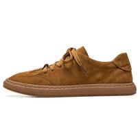 Italian Brand Men's Outdoor Sports Shoes Trendy Massage Soles Low Top Shoes Classic Beige Men's Oxford Shoes Free Delivery 38 geltona