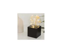 Atmosphera - LED stalinė lempa MICRO LED/2xAAA, antracito spalva