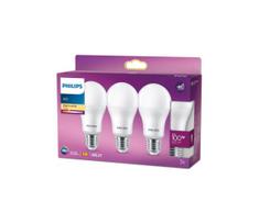 RINKINYS 3x LED Lemputės Philips A60 E27/13W/230V 2700K