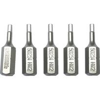 Antgalis IMBUS  1/4" (6.3mm), 5vnt. - 3 x 25mm