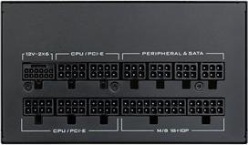 Lian Li SX Series 80 PLUS Platinum Power Supply, fully modular, PCIe 5.1, ATX 3.1 - 1200 Watt, black | G9P.SX1200P.B000.EU | 4718466021229