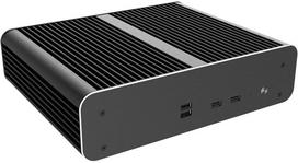 Akasa Euler TX3 PC Case, Mini-ITX Case, Intel Socket LGA1851, LGA1700, LGA120, LGA115X - Black | A-ITX49-S1B | 4710679553597