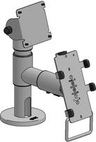Ergonomic Solutions Uchwyt na monitor Pole VESA 75 Screen C&P on Arm Black | Pole VESA 75 Screen C&P on Arm | 5704174018322
