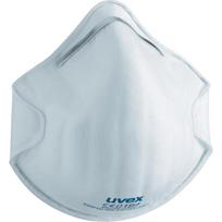 Respiratorius Uvex Silv-Air Classic 2100 FFP1, puodelio tipo be vožtuvo, baltas, 3 vnt mažmeninėje pakuotėje