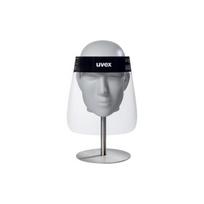 Veido skydelis Uvex 9710, 0,3mm PET, nerasojantis, elastinė guma 54-64cm