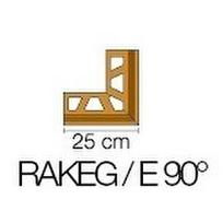 Išorinis kampas BARA-RAKEG/E 90° profiliuočiui BARA-RAKEG