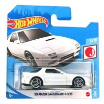 Hot Wheels Mainline Modeliukas 89 Mazda Savanna RX-7 FC3S White
