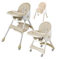 Maitinimo kėdutė 3-in-1 – su padėklu ir saugos diržais