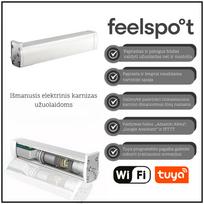 Išmanusis elektrinis karnizas užuolaidoms (4m) Feelspot FS-CMK04W WiFi, Tuya