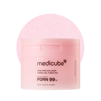 MEDICUBE PDRN Pink Collagen Toning Gel Toner Pad