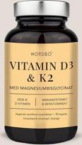 Nordbo - Vegan Vitamin D3 & K2 - 90 capsules