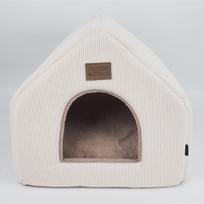Nordic Paws - Elva Cat Cave - Beige/Brown - 46 x 43 x 42 cm