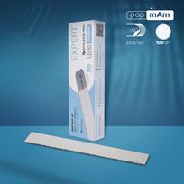 STALEKS Disposable white files papmAm EXPERT 22 100 grit (50 pcs) (DFCE-22-100w)