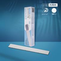 STALEKS Disposable white files papmAm EXPERT 22 180 grit (50 pcs) (DFCE-22-180w)