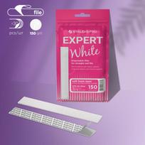 STALEKS White disposable files for straight nail file (soft base) Staleks Pro Expert 20, 150 grit (30 pcs) (DFE-20-150w)