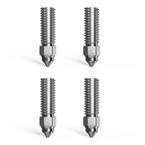 3D spausdintuvo purkštukų komplektas bimetal konstrukcija (2x0.4mm 0.6mm 0.8mm) skirti K1/K1Max, CR-M4, ENDER-3V3KE spausdintuvams CREALITY