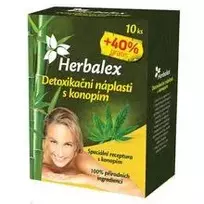 Herbamedicus Detox pleistrai su kanapėmis 10 vnt. + 40% NEMOKAMAI