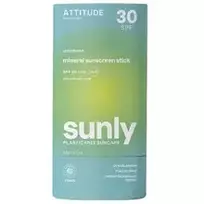 "Attitude Sunly" mineralinis kremas nuo saulės SPF 30 - mineralinis kūno kremas nuo saulės be kvepalų, 60,0 g