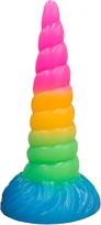 Doc Johnson Fantasy Fuckers Celestial Unicorn Vac-U-Lock silikoninis dildo - Daugiaspalvis