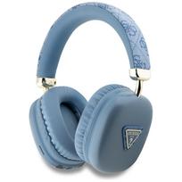 GUESS Triangle Logo 4G Bluetooth over-ear headphones blue