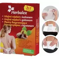 Herbamedicus Šilti pleistrai su kaštonais 3+1 gratis + juosmens diržas
