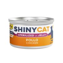 GimCat Shinycat Jelly Sterilised konservai su vištiena katėms, 70 g
