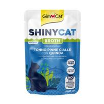 GimCat Shinycat Pouch guliašas su tunu ir bolivine bolanda katėms, 70 g