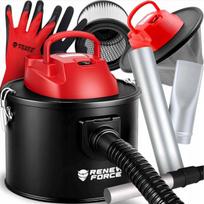 Dulkių siurblys 2in1 pelenų siurblys ir pūtiklis be maišelio 800 W su apsauginėmis pirštinėmis 10 vnt.