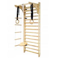 Medinės gimnastikos kopėtėlės ATS, 220 cm, medžio spalvos