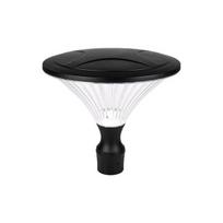 Lauko parko šviestuvas Plexio E27, juodas, IP65