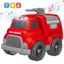 Gaisrinė mašina DICKIE TOYS Action Series, Raudona, 41 cm ilgio
