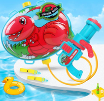 Vandens šautuvas AquaFun Explorer Su kuprine 2.5L talpos