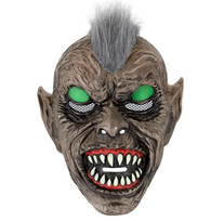 Kaukė Goblinas, Helovino tema, šviečiančios akys