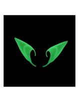 Elfo ausys Goblinas Šviečiančios tamsoje Helovino kostiumui