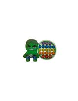 Žaislas Pop It HULK, Silikoninis, Žalias