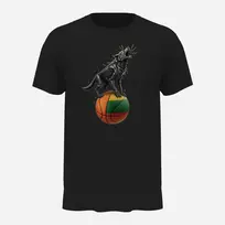 Marškinėliai Geležinis vilkas II, unisex