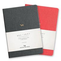 Notebook For Bad Ideas - Red/plain