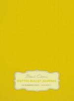 Large 8.5 x 11 Dotted Bullet Journal (Banana #5) Hardcover - 245 Numbered Pages