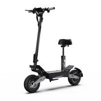 Elektrinis paspirtukas sulankstomas OOTD T10 500W variklis E-paspirtukas suaugusiems 48V 13.5AH Maksimalus nuotolis 45Km Apkrova 120Kg 13.5AH+Seats juoda