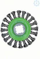 X-LOCK šepetys 115 mm iš rištos vielos 2608620733 | 3165140954198