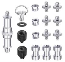 Neewer 16 Pieces Tripod Screw Adapter Converter