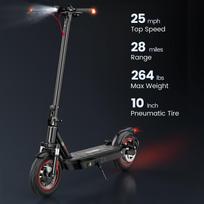 iScooter i10 Miesto Važiavimo Suaugusiųjų ESamokatas 650W Variklis 36V15Ah Baterija E-Sulankstomas Paspirtukas 10 Colių Padangos Elektrinis Paspirtukas