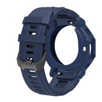 Silikoninė apyrankė + dėklas Huami Amazfit T-REX 3 Pro išmaniajam laikrodžiui Dirželis Laikrodžio dirželis Amazfit T-rex3 Pro apyrankei Apyrankės apsauga For T-rex 3pro 48mm